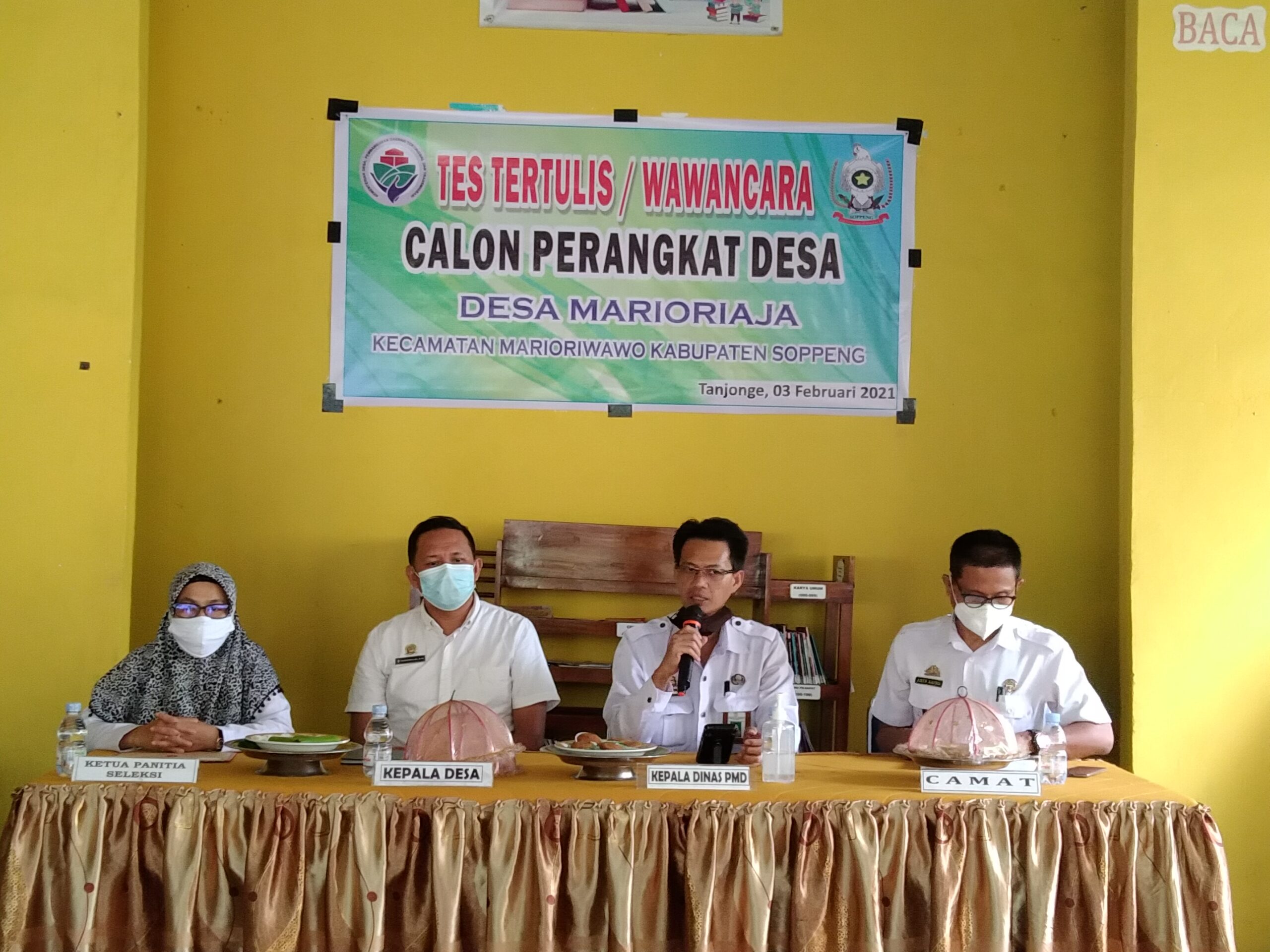 TES TERTULIS/WAWANCARA CALON PERANGKAT DESA